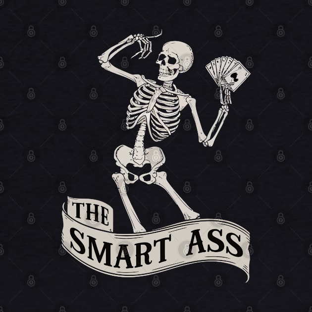 Funny Tarot Card : The Smart Ass by Custom Prints HD